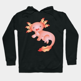 Axolotl cute expression Hoodie